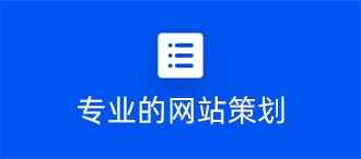 网站定制专业的网站策划